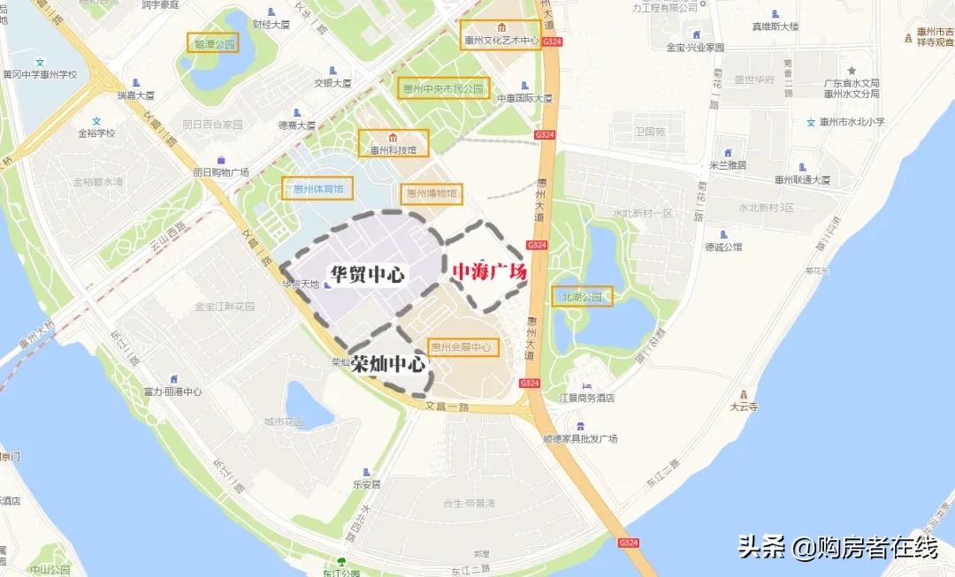 惠州中海广场图,惠州江北中海广场效果图