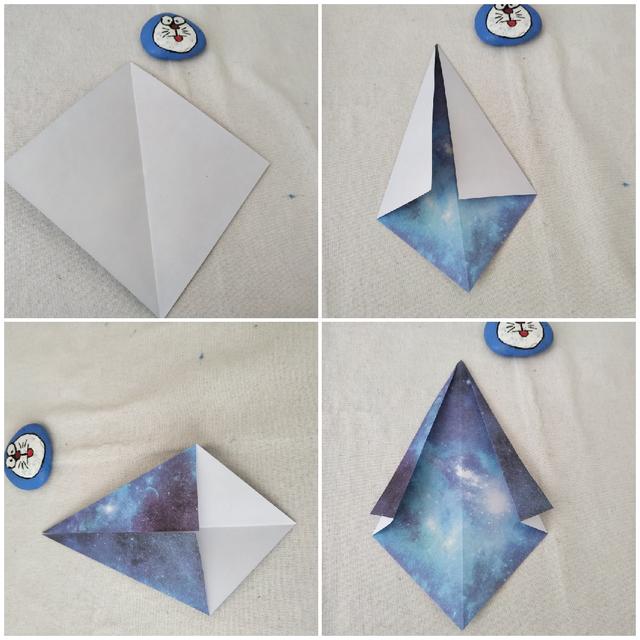 可爱的折纸小恐龙图解教程