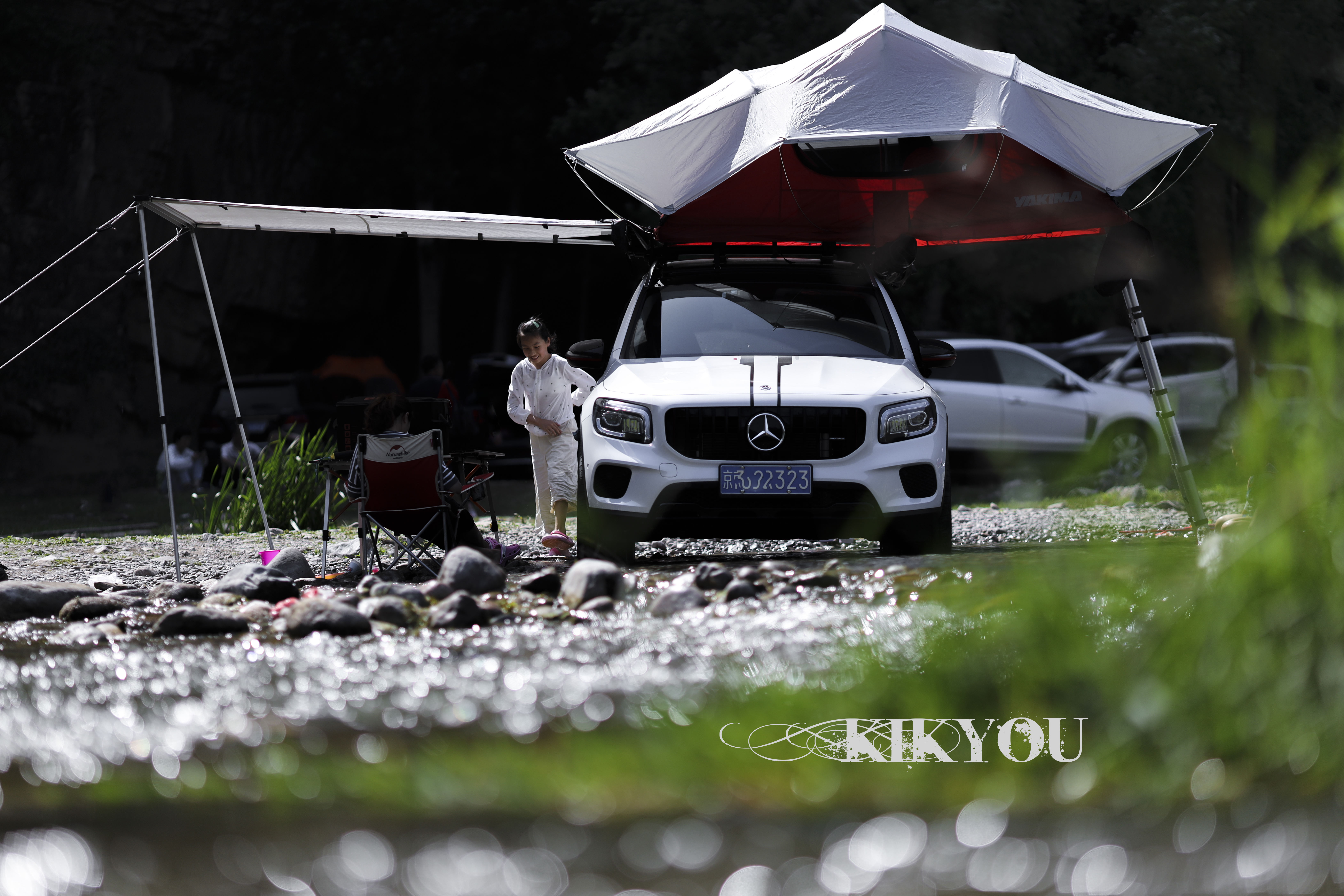 奔驰glb露营改装,glb改装露营