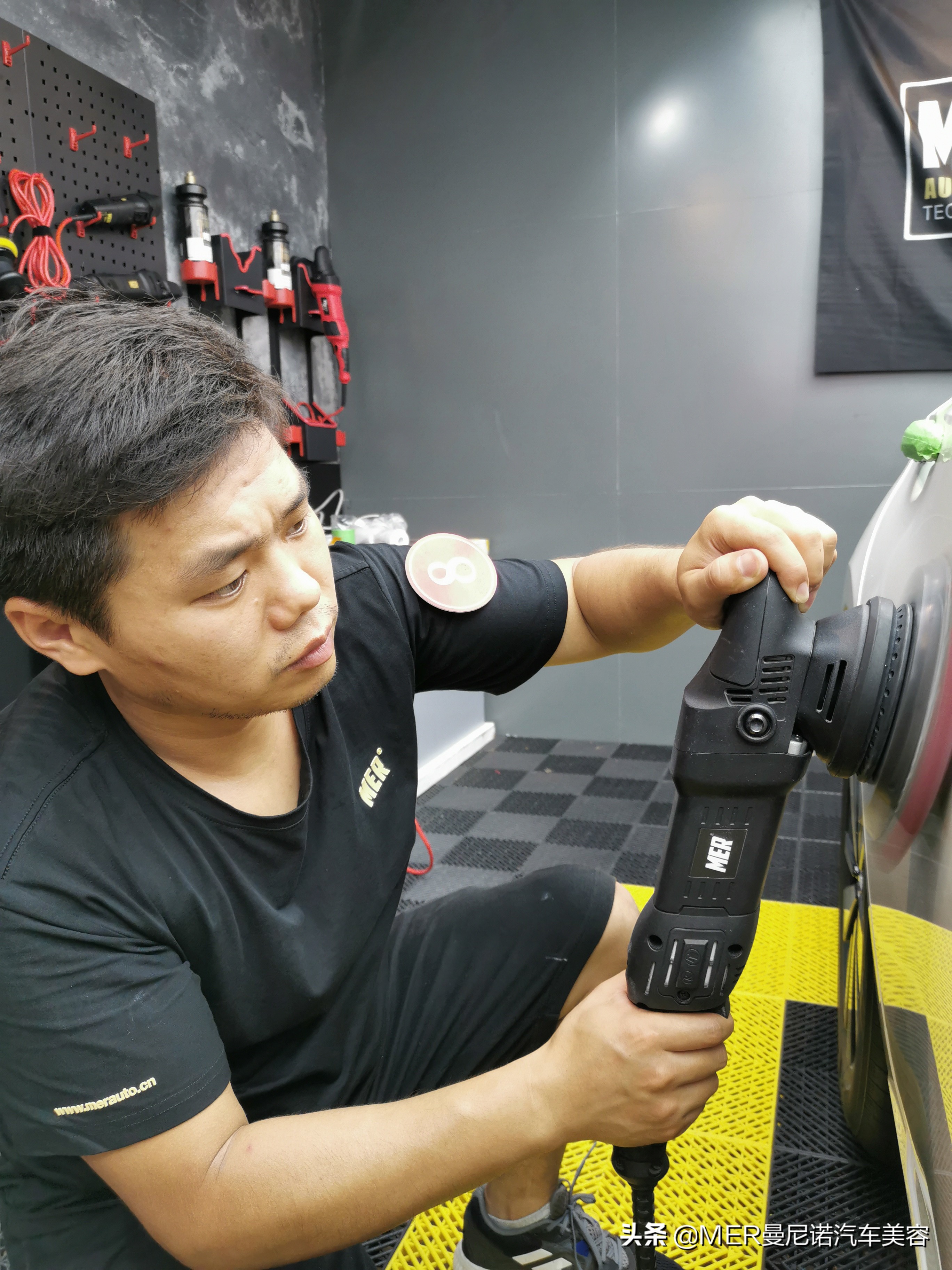 汽车没抛光工具怎么自己抛光,汽车抛光手法简单教学