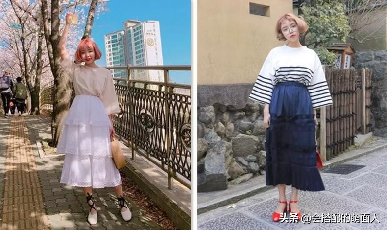 女孩子的裙子遮住小肚腩,有小肚腩的女生怎么穿才好看