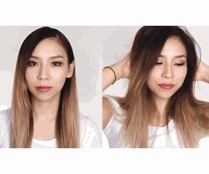 软塌油头适合弄什么发型,细软塌油头娃娃脸发型