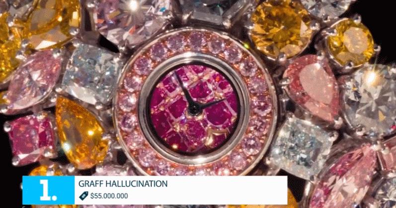 全球最贵的手表排行第一,全球最贵十大手表