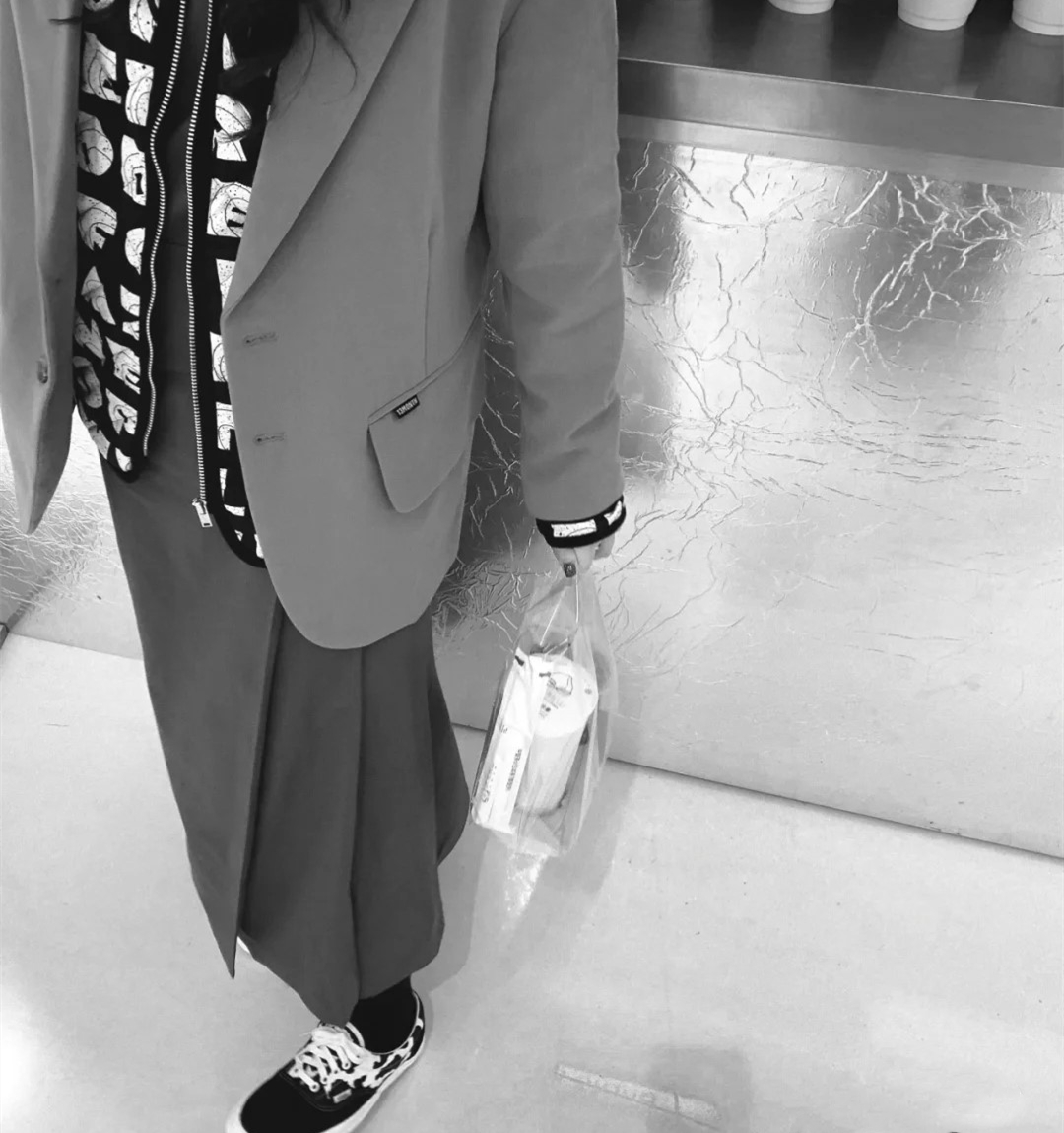 跟着抖音时尚穿搭博主学了一下,跟着博主打卡