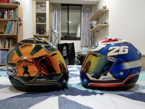 rx7x黑盔,arairx-7x头盔带刀侍卫拆箱