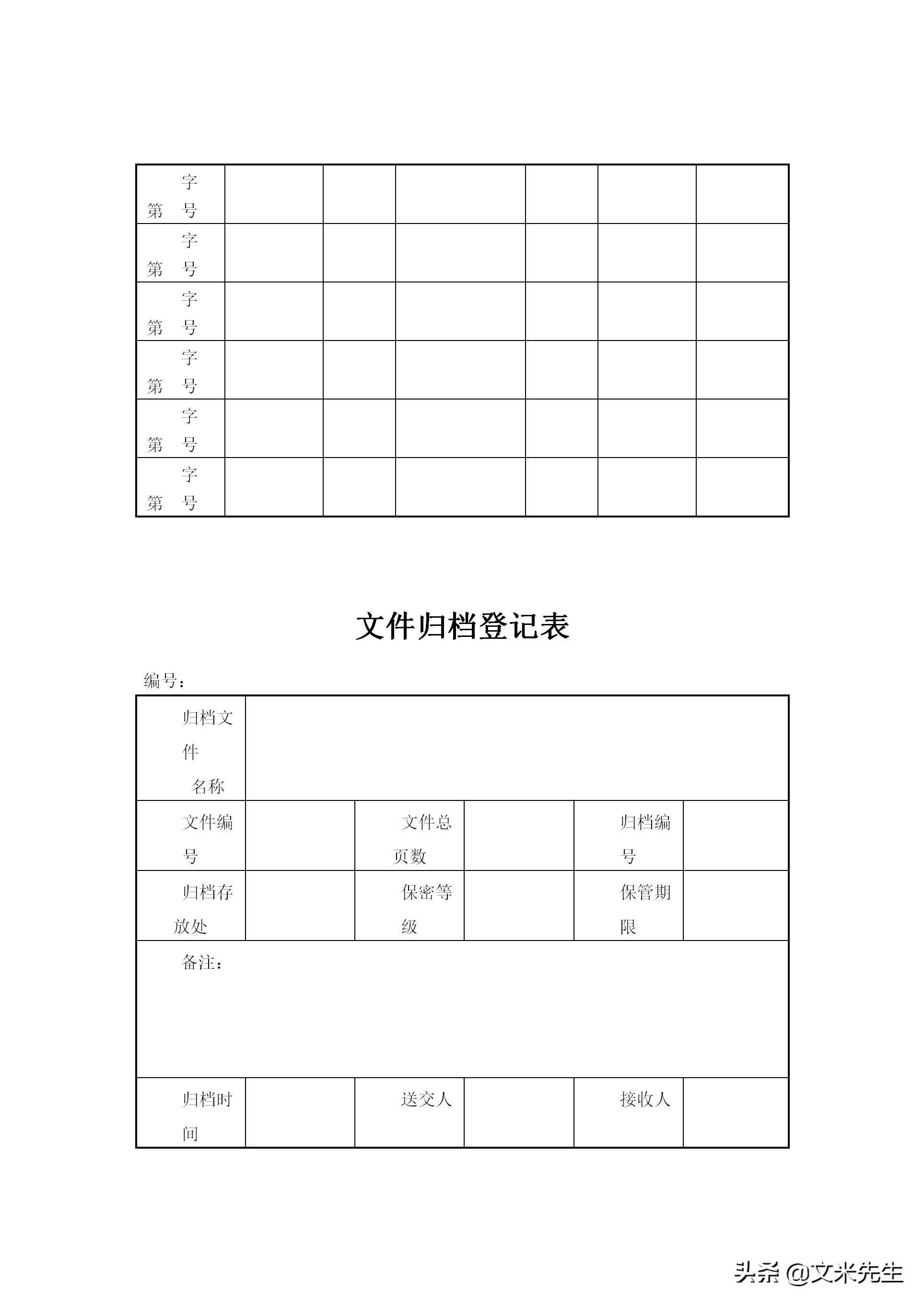 行政管理常用表格有哪些,行政管理制度表格流程规范大全图