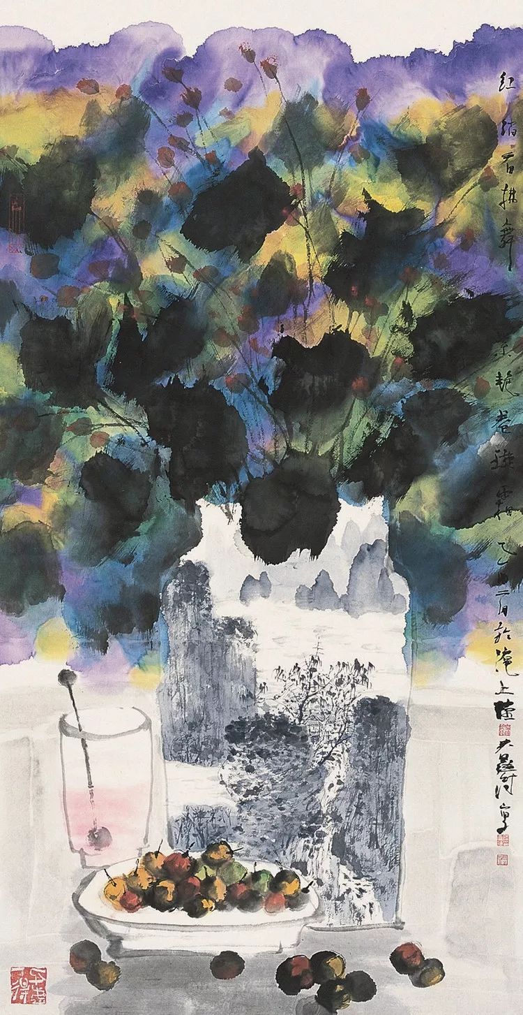 他说画画就是玩玩而已，一不小心成了艺术家