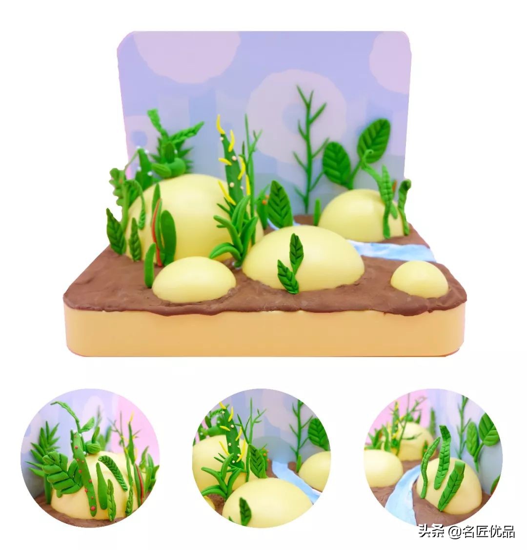 6-12岁手工粘土简单又漂亮食物,6-12岁手工粘土小人教程简单版