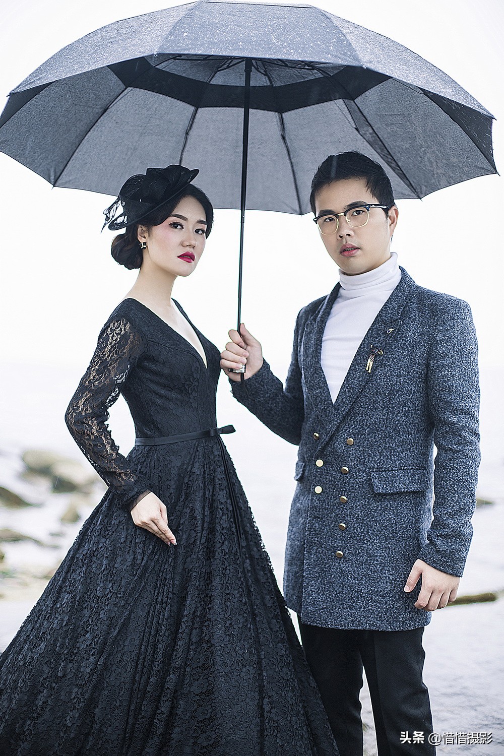 婚纱照下雨天外景怎么拍,拍婚纱照遇到下雨天效果图