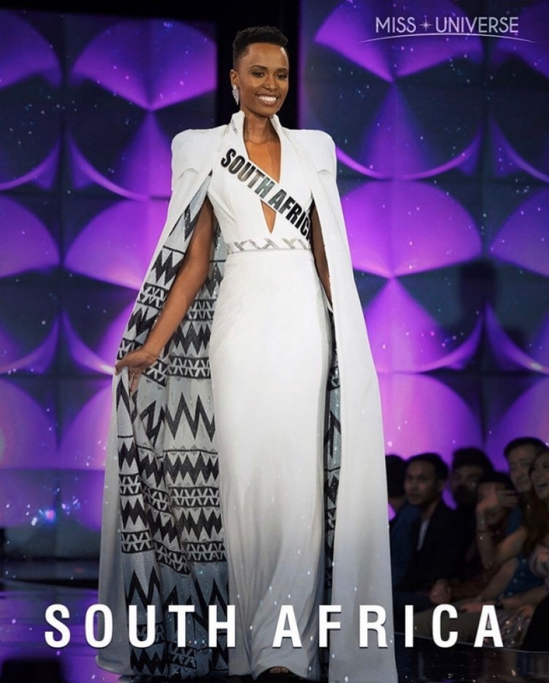 2023南非小姐冠军,南非佳丽获封2019环球小姐