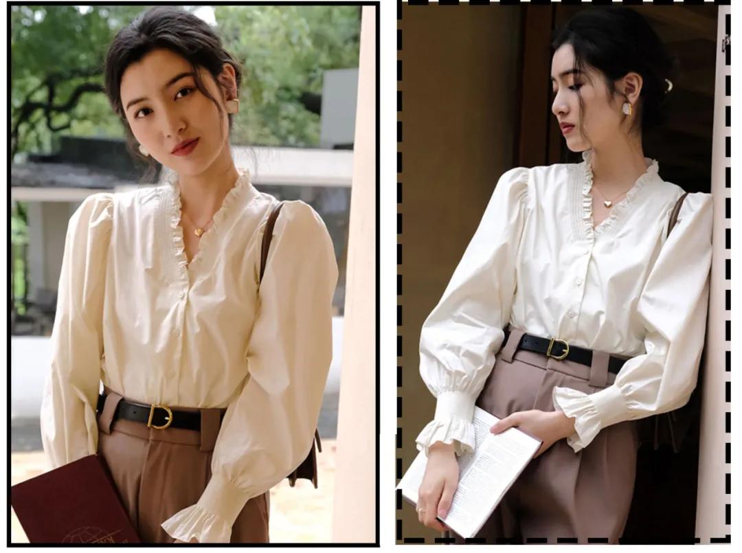 今年最火的格子衬衫法式,今年最流行衬衫100款