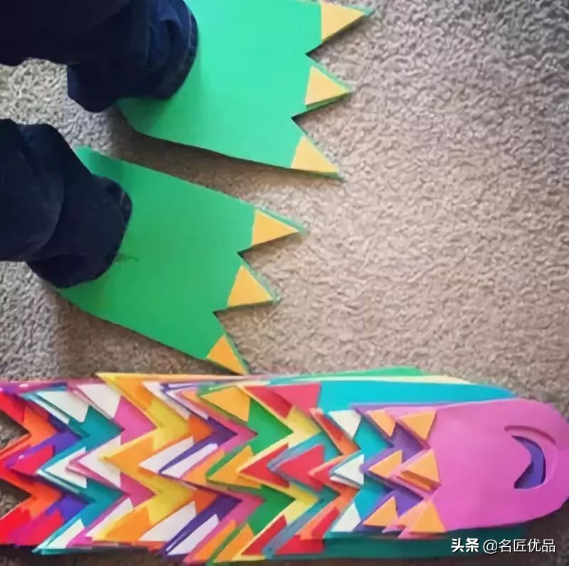 恐龙贺卡手工制作,纸盒手工制作大全创意幼儿园恐龙