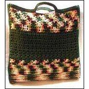 钩针包教程简单又好看,钩针编织教程经典四叶花淡雅清新