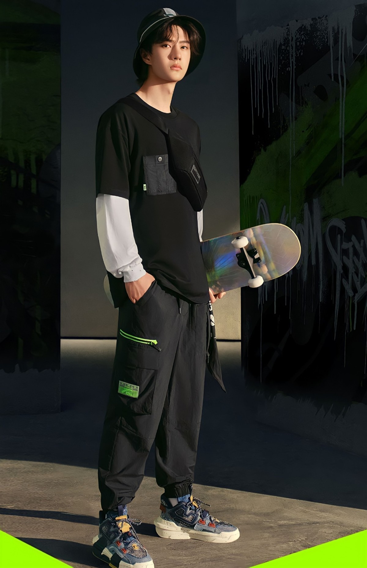 王一博代言安踏和耐克区别,王一博代言安踏官宣的名场面