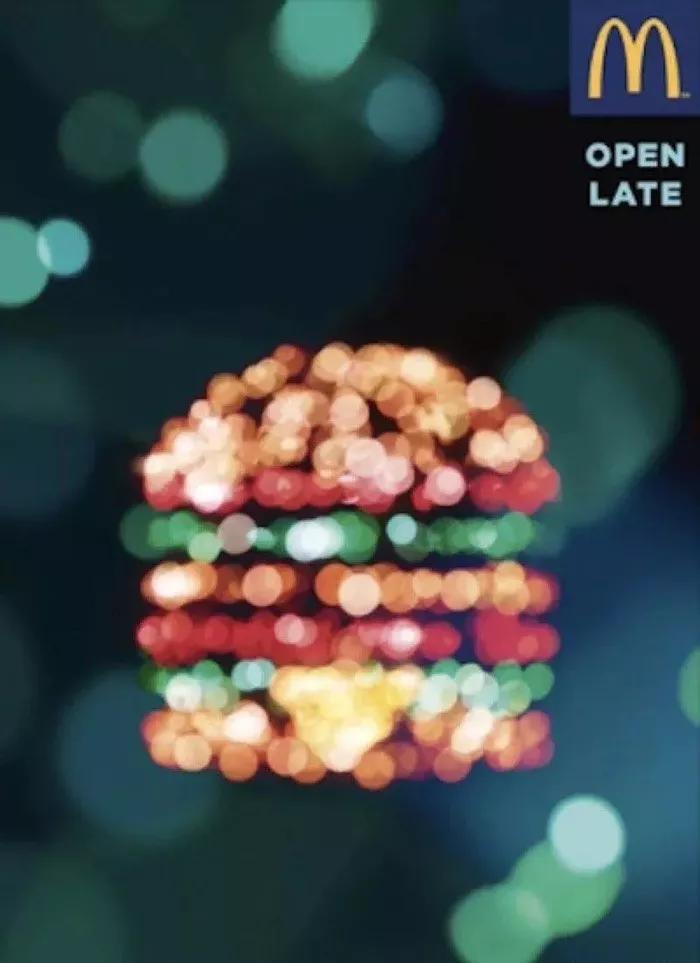 麦当劳经典平面广告,麦当劳甜筒广告海报图片