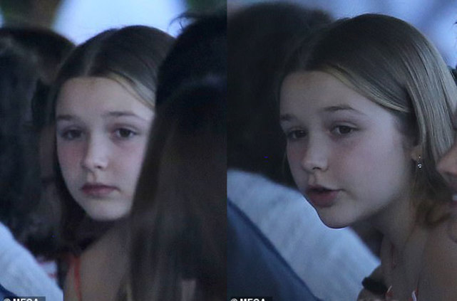 贝克汉姆小七戴墨镜,贝克汉姆家小七