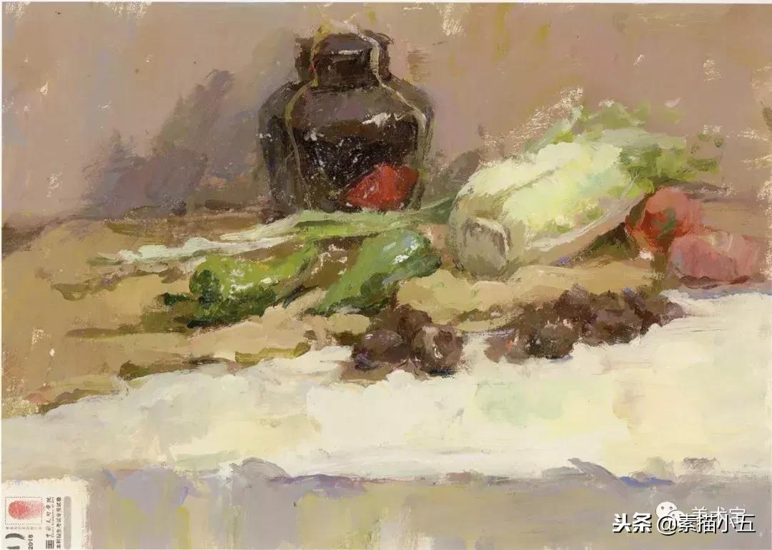 国美素描高分卷子图片,国美色彩高分卷2012