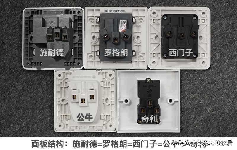 西门子公牛西蒙施耐德哪个好,开关插座选西门子施耐德公牛