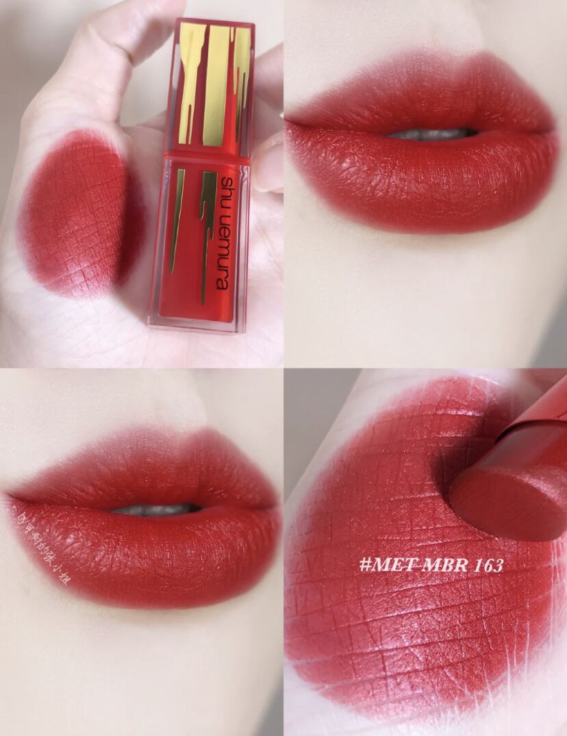 植村秀2021新年限定口红，也太好看了吧