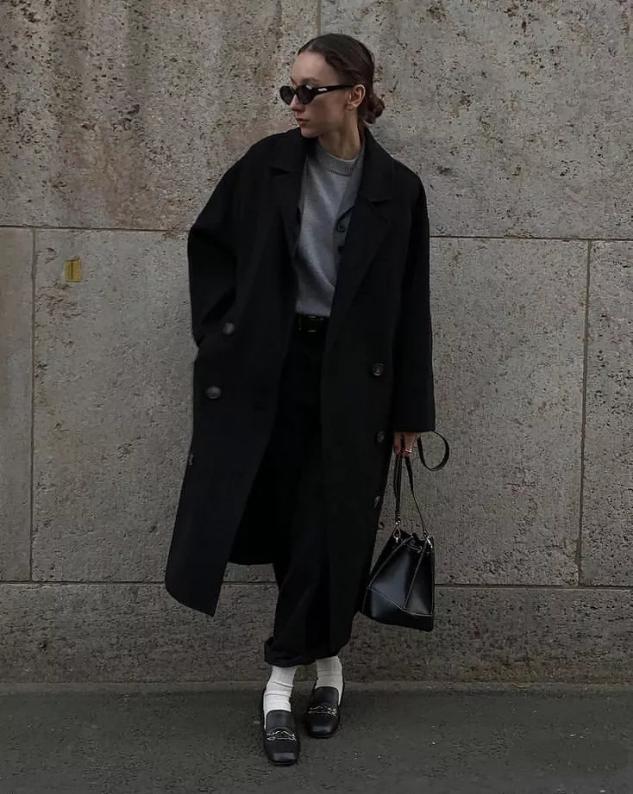 小脚裤冬季穿搭图片大全,冬天小脚裤配什么鞋子最好看