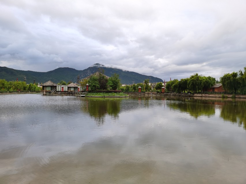 丽江千古情景位置,丽江千古情景区马帮广场