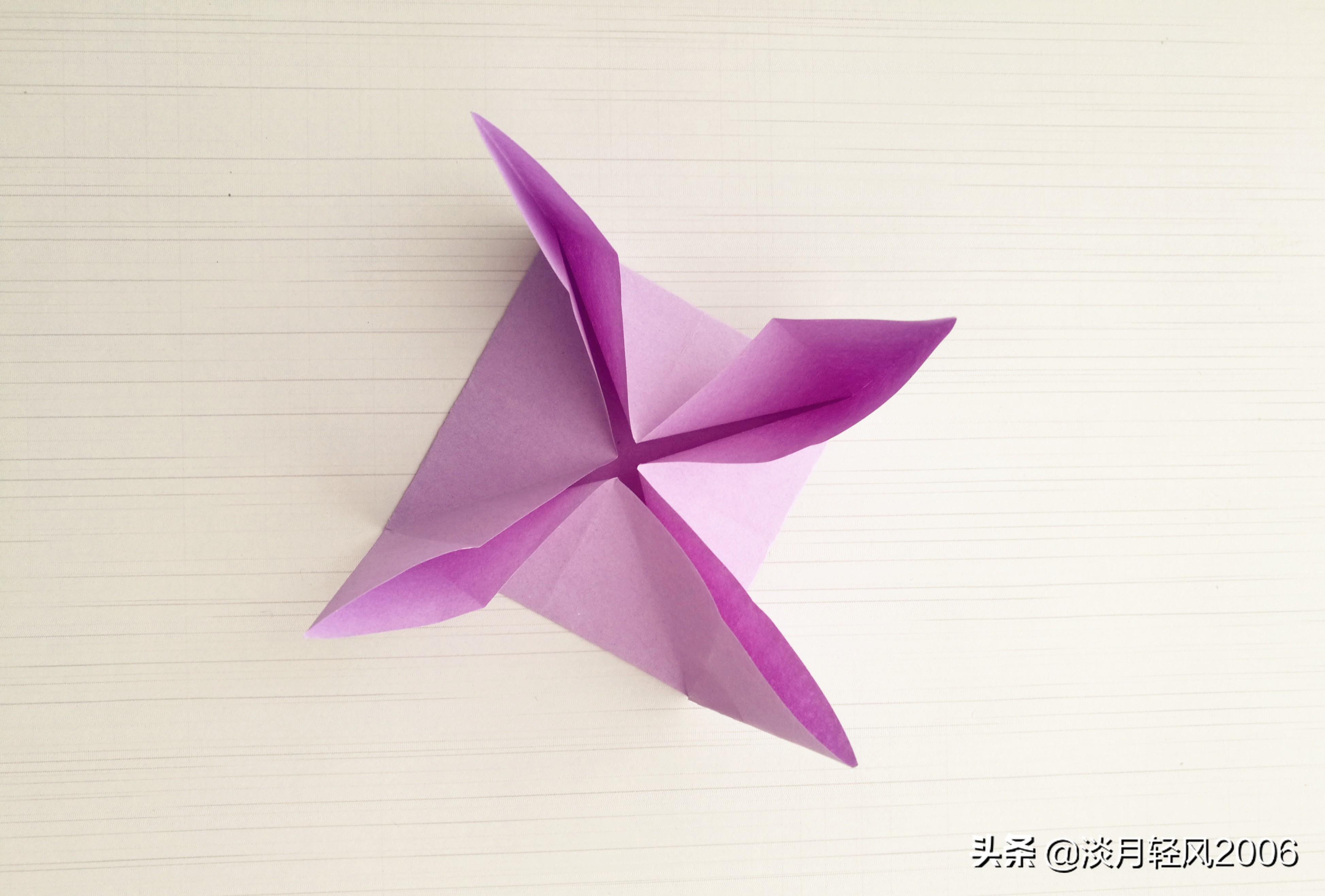 手工DIY制作花篮,简单折少女心的手工