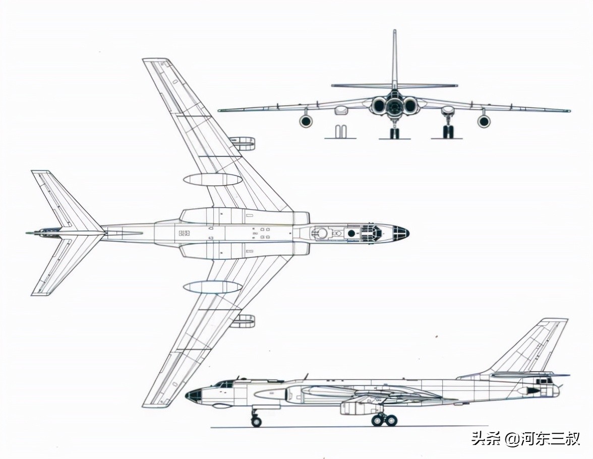 轰6n轰炸机历代改造升级机型,轰6为什么不能改成四发轰炸机