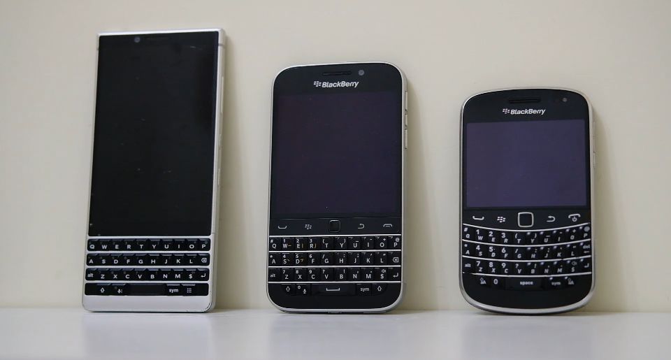 黑莓key2passportq30,黑莓keyone和key2性能相差多少