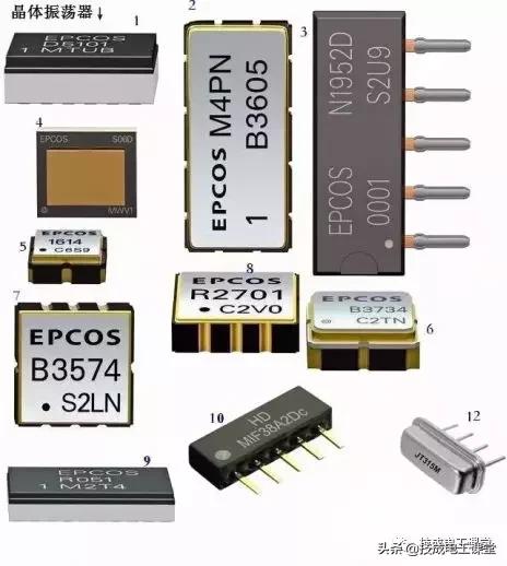 电路板电子元器件符号一览表,电子元器件符号字母对照表