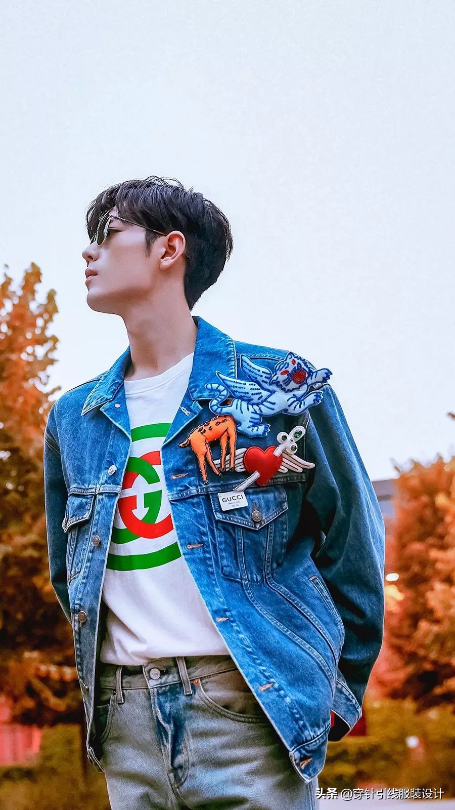 肖战Gucci造型变tucci|Gucci2020春夏系列：飞越疯人院之后……