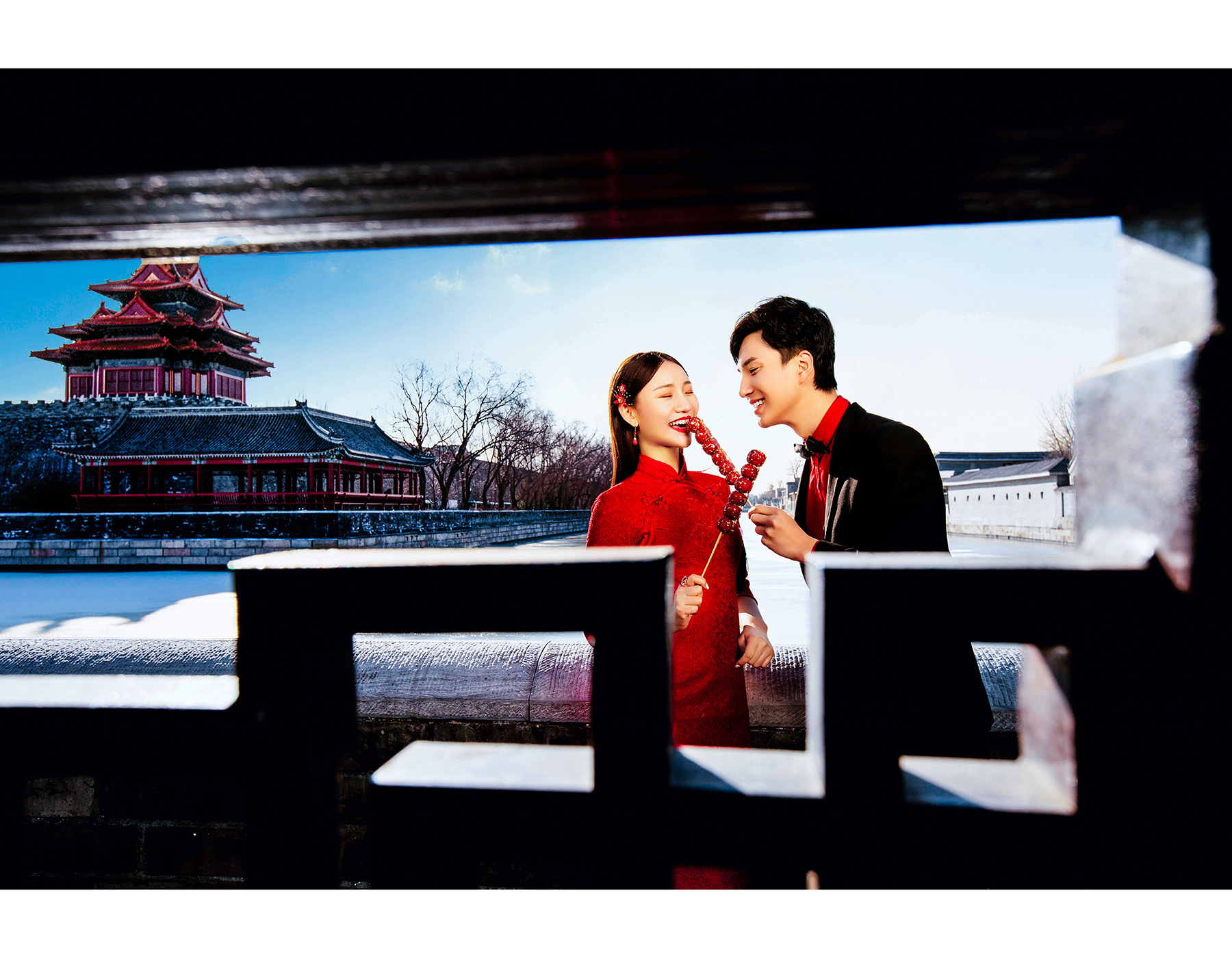 室外拍摄婚纱摄影攻略,北京角楼和鼓楼哪个拍婚纱照好呢