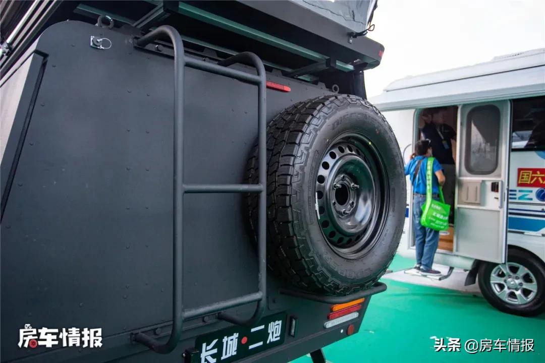 2022新款长城炮柴油版房车价格,最新款长城炮单排升顶房车