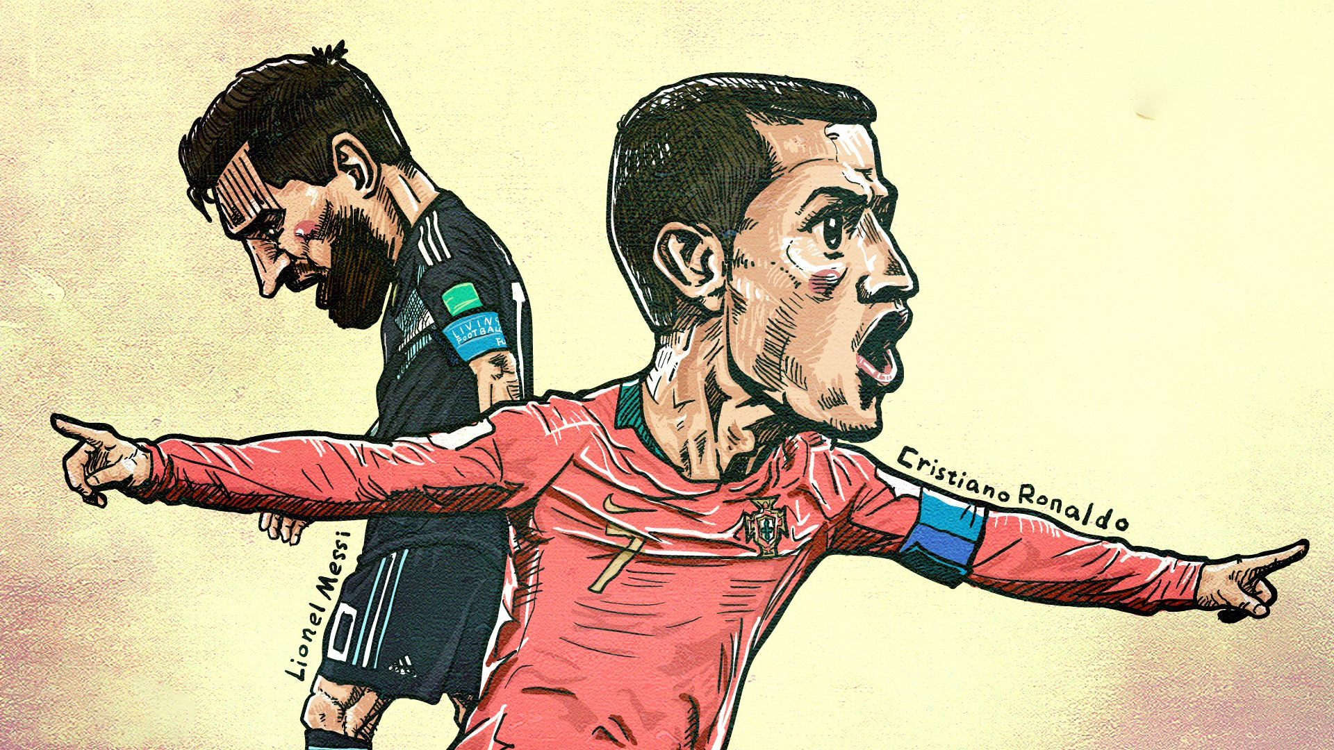 梅西是球星c罗是偶像,梅西是球王c罗是什么