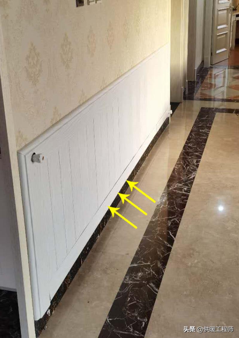暖气片熏黑墙面，地暖维修麻烦，装这种暖气去除了他们很多缺陷