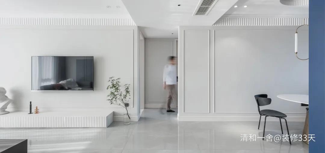 极简装修厨房前玄关设计高级感,厨房变宽敞好物