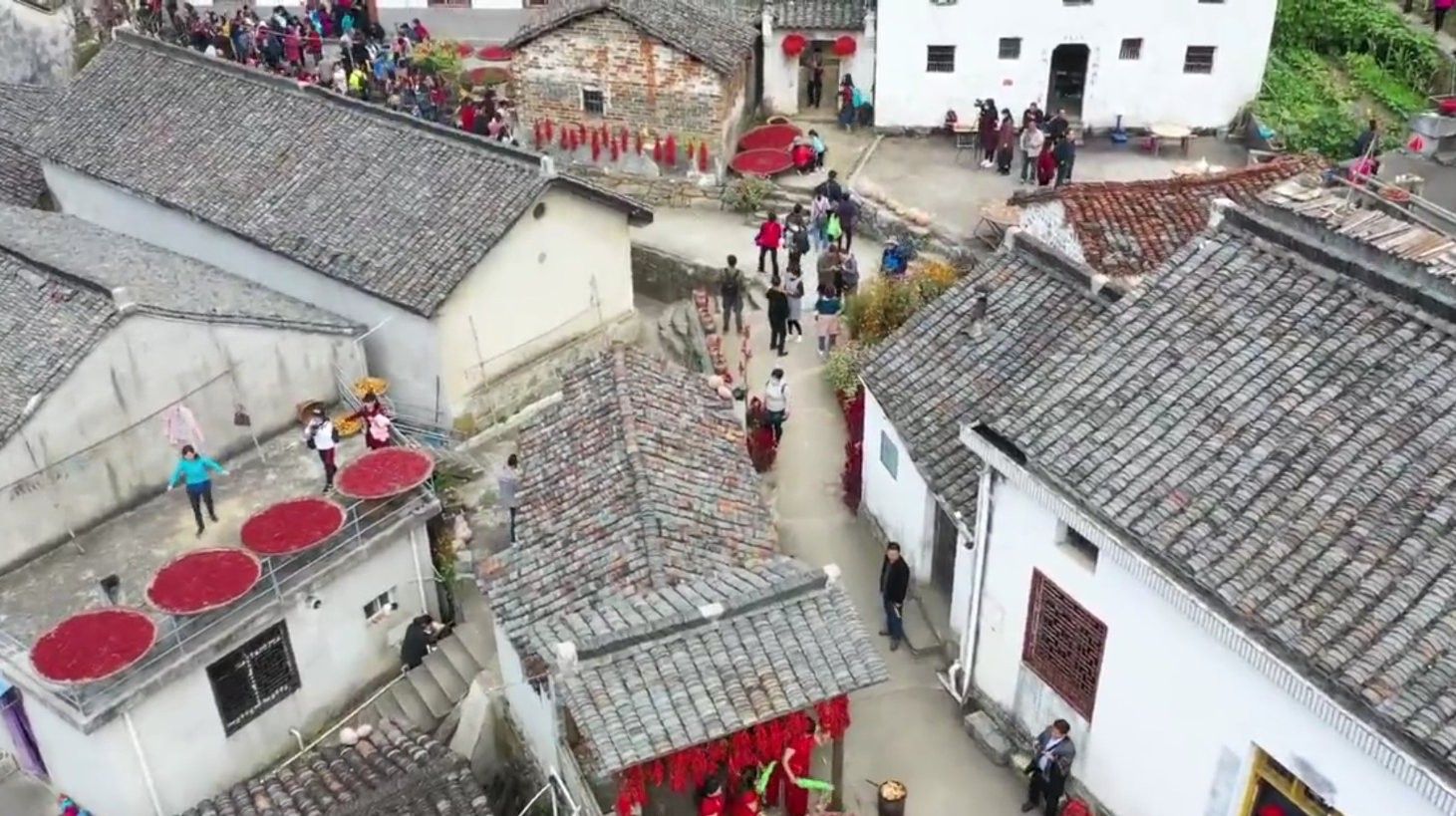 醉美黄山旅游,醉美篁岭古村落