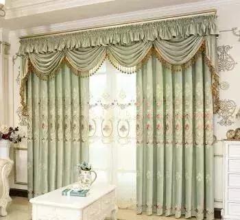 双层弧形工字折帘头效果图,工字折帘头教程