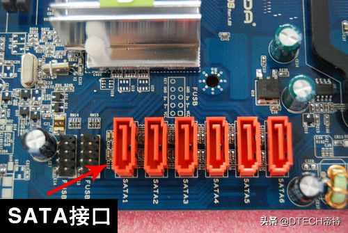 一张图就能认识硬盘内部接口：SATA、M.2、PCI-E、mSATA、U.2接口