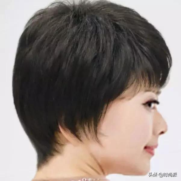 女士假发离子烫,轻薄透气假发发型