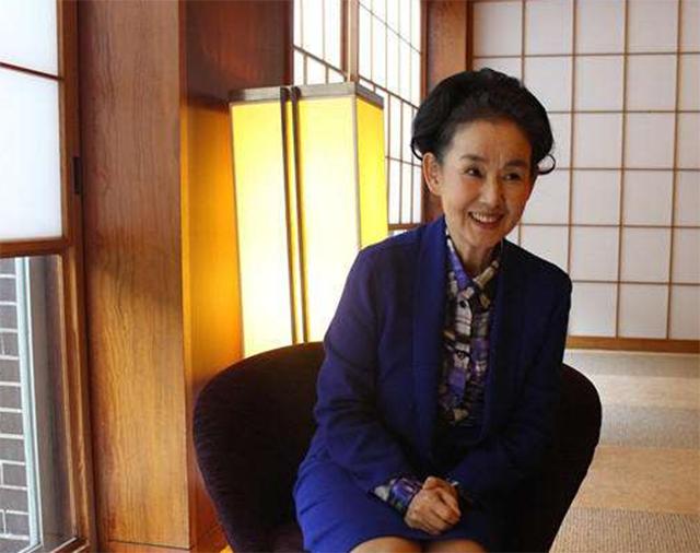 中野良子刚岁照片,中野良子首次到访中国