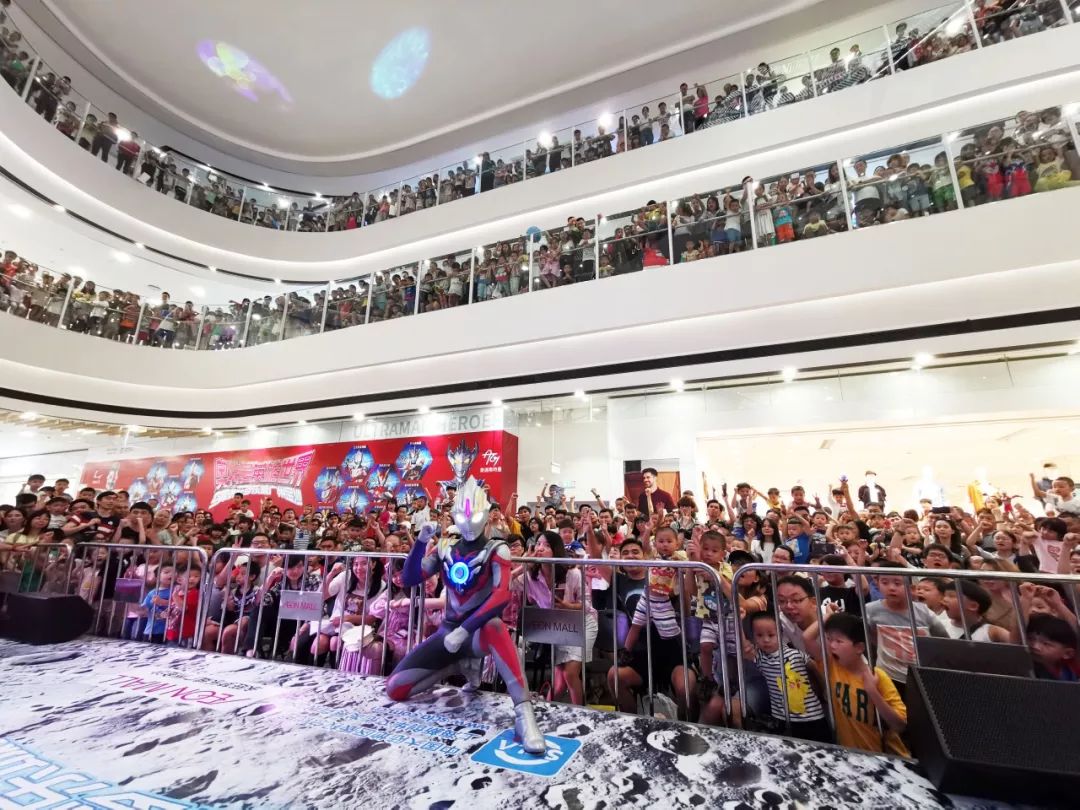 永旺梦乐城奥特英雄展,永旺梦乐城奥特英雄对战表演