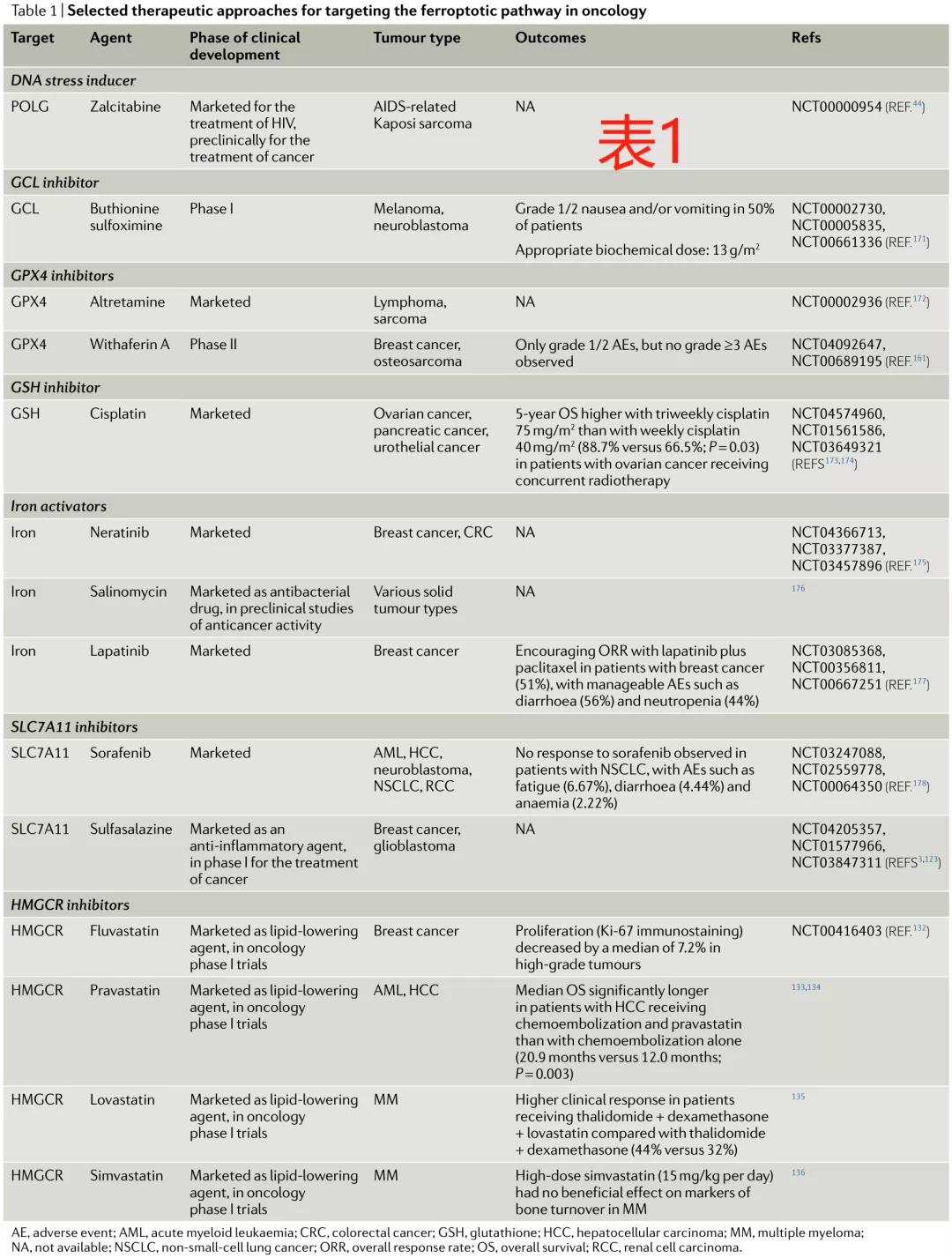 铁死亡研究结果,铁死亡机理