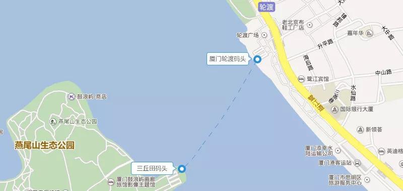 厦门鼓浪屿进岛路线图,鼓浪屿登岛需要预约吗
