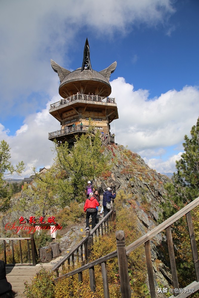 襄阳姐姐游北疆（七）：喀纳斯的惊叹号观鱼台