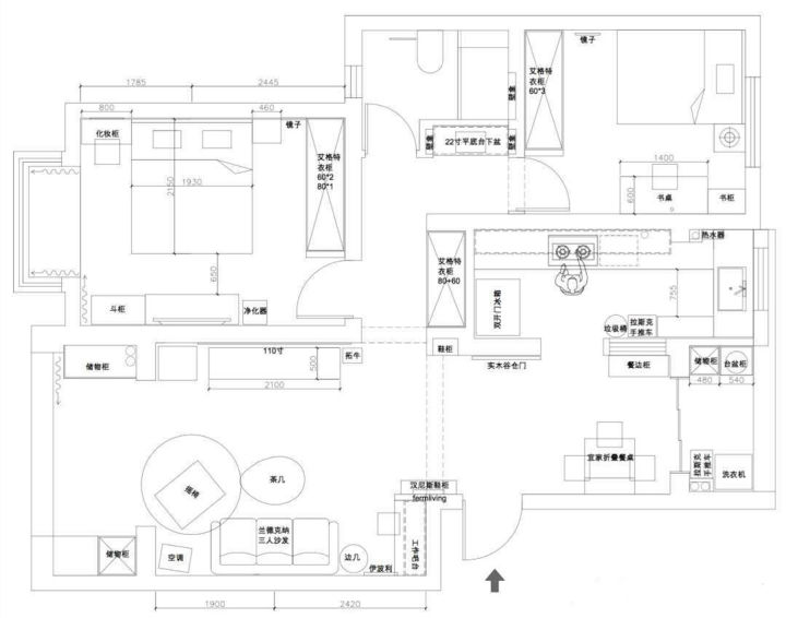 设计师收纳卧室,居家收纳设计师