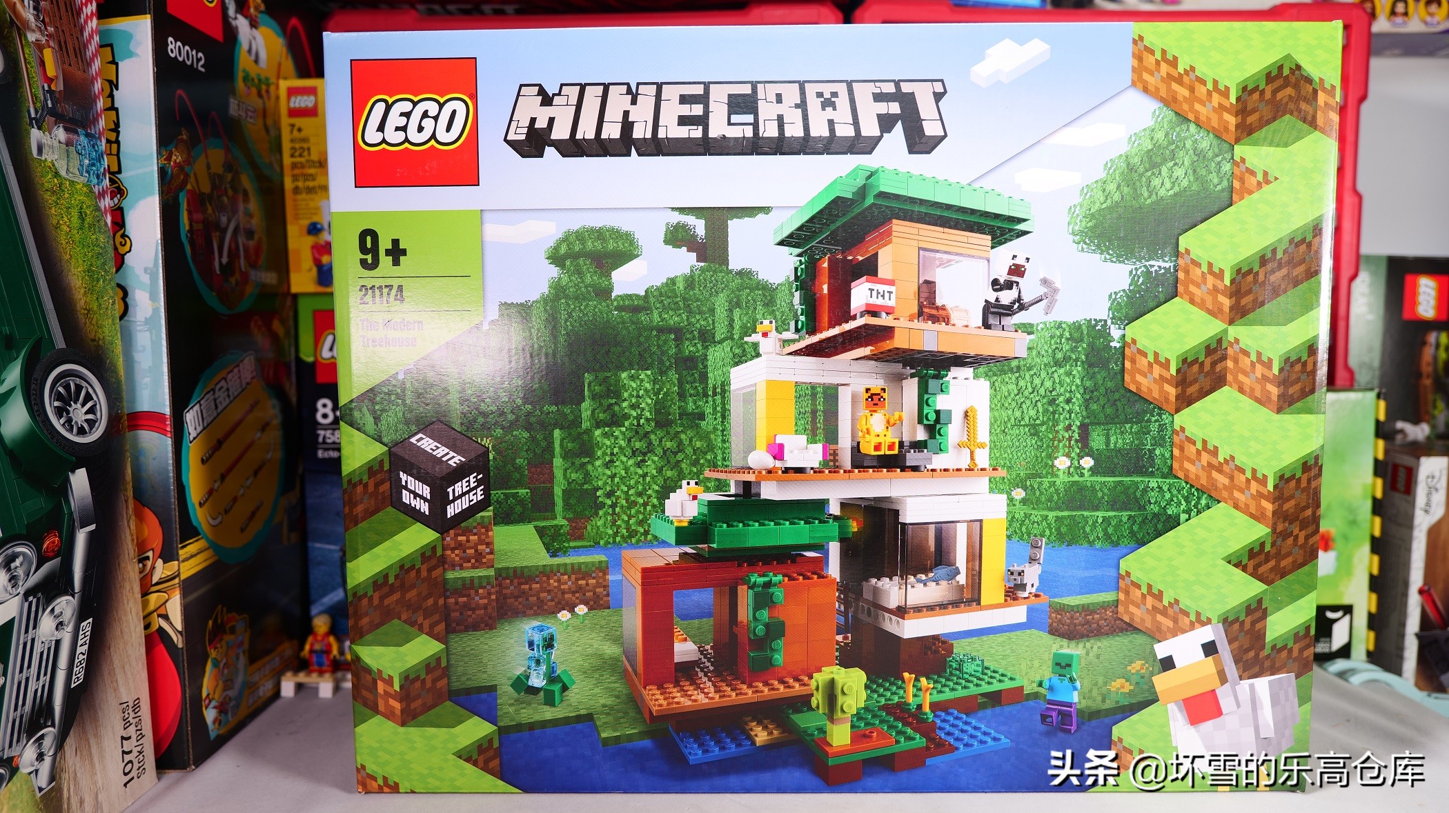 坏雪的乐高仓库拼t72主战坦克,乐高幻影忍者坏雪的乐高仓库开箱