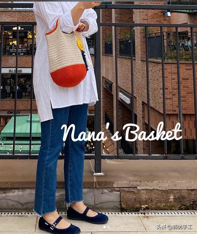 简单漂亮的小包包钩针教程,韩国钩针钩桌布花样教程