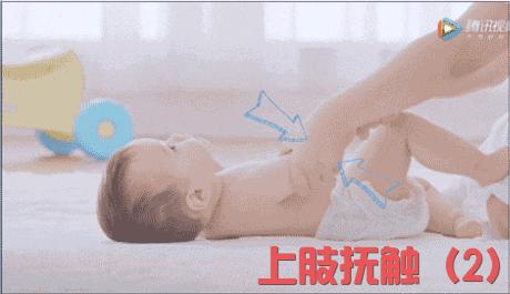 1到36个月的婴儿抚触操、排气操全图文教程(妈妈实用技能必备)