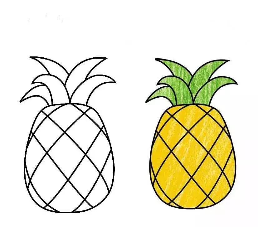 5-10岁儿童简笔画简单漂亮图文,幼儿自制绘本故事简笔画4到8张