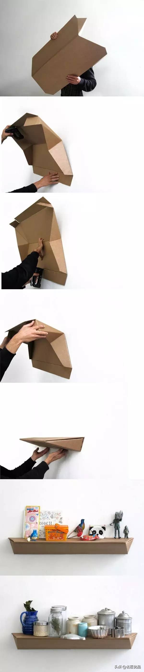 手工房屋纸箱制作全过程,纸箱手工制作屋子大全